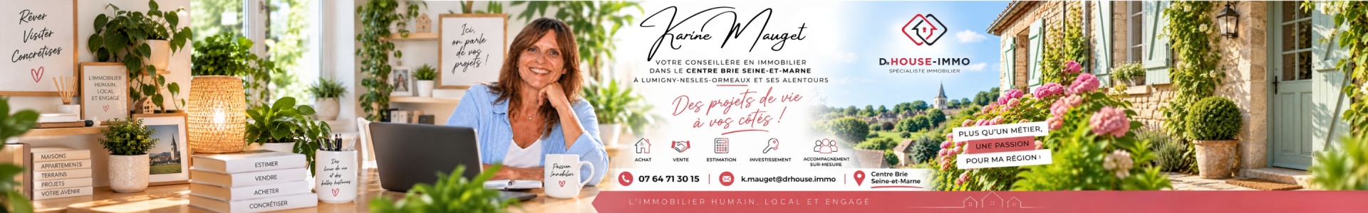 Image de couverture de Dr House Immo - Karine Mauget