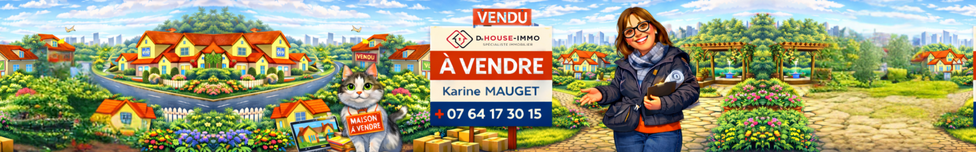 image de couverture de Dr House Immo - Karine Mauget