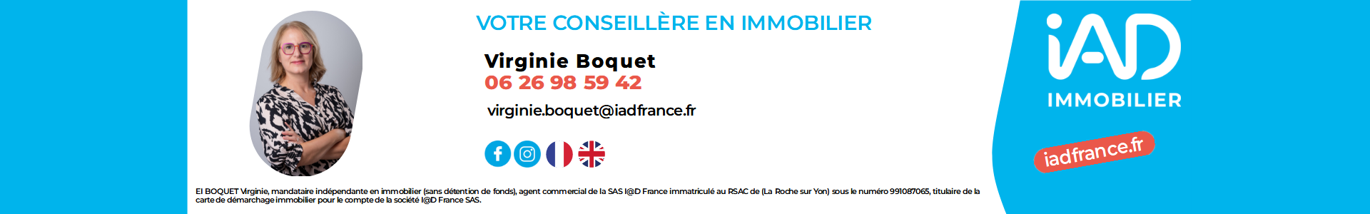 image de couverture de iad France - Virginie Boquet