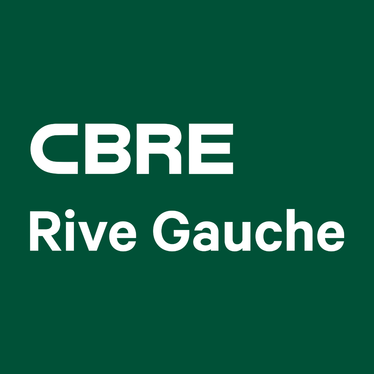 Logo de Rive Gauche CBRE