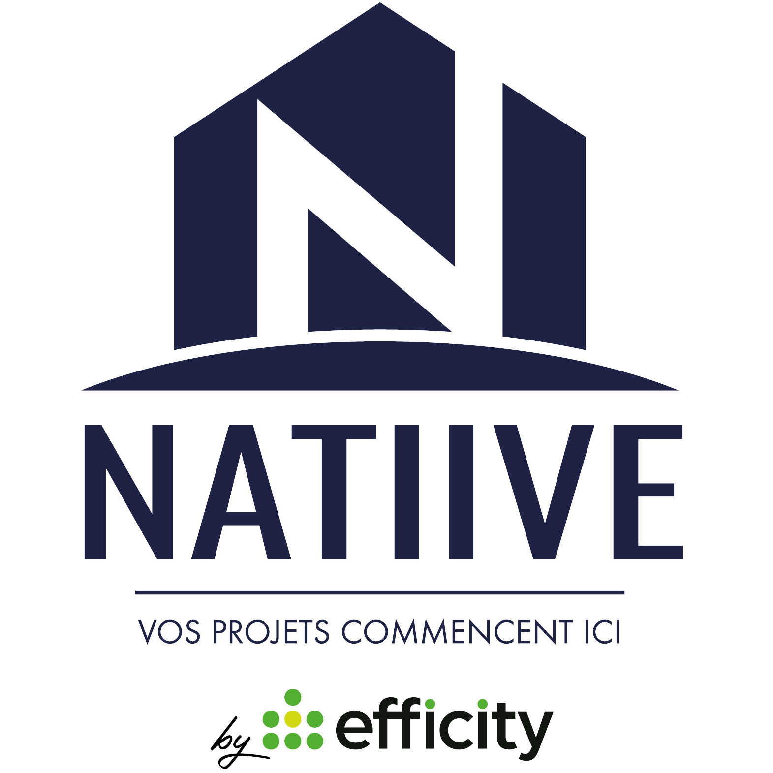 Logo de efficity immobilier - Yan Aubertin