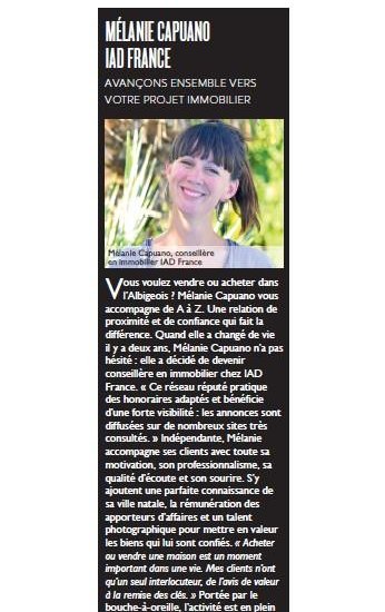 Média de iad France - Mélanie Capuano - n°2